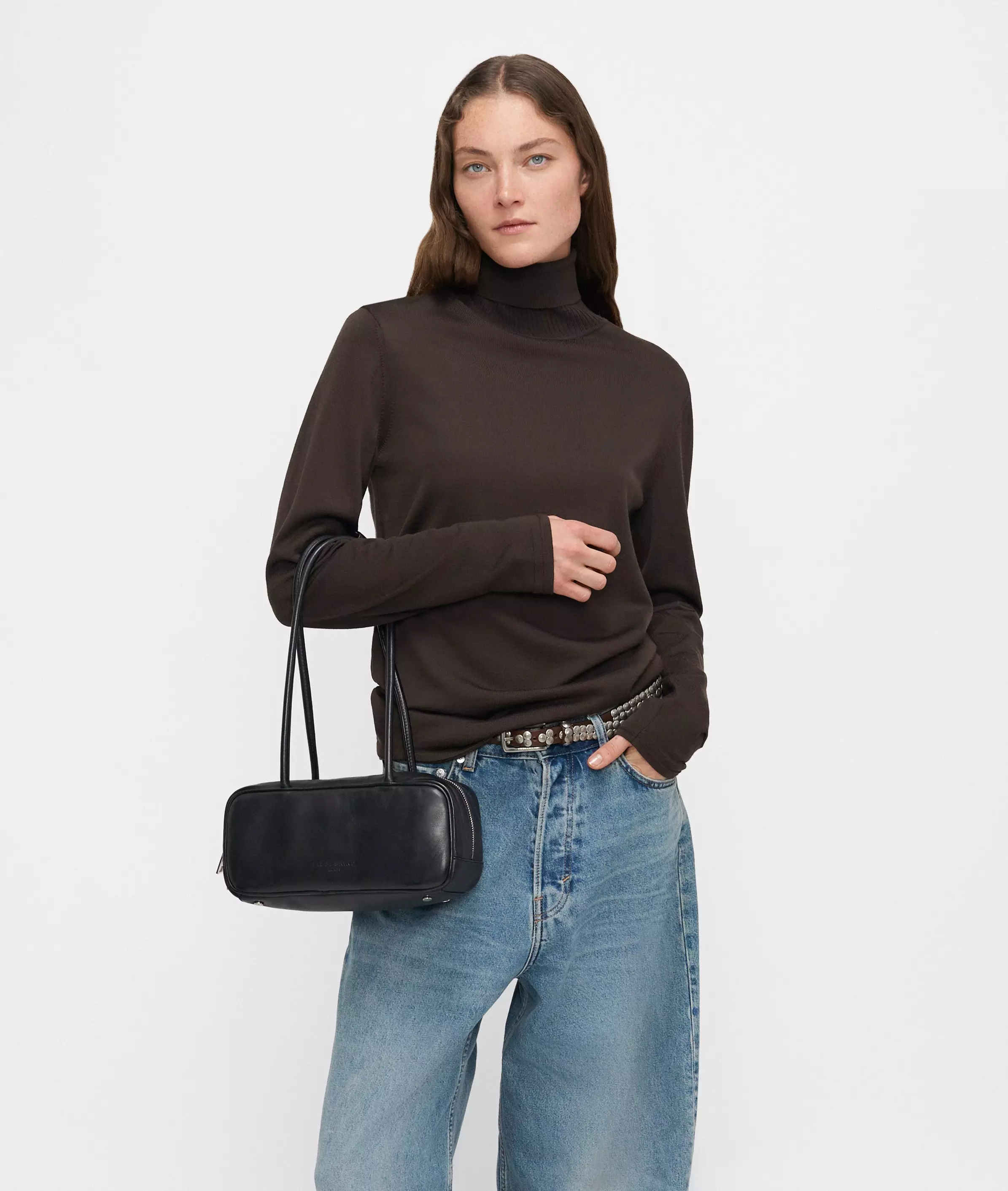 Jil Satchel S Handy sheepskin shoulder bag