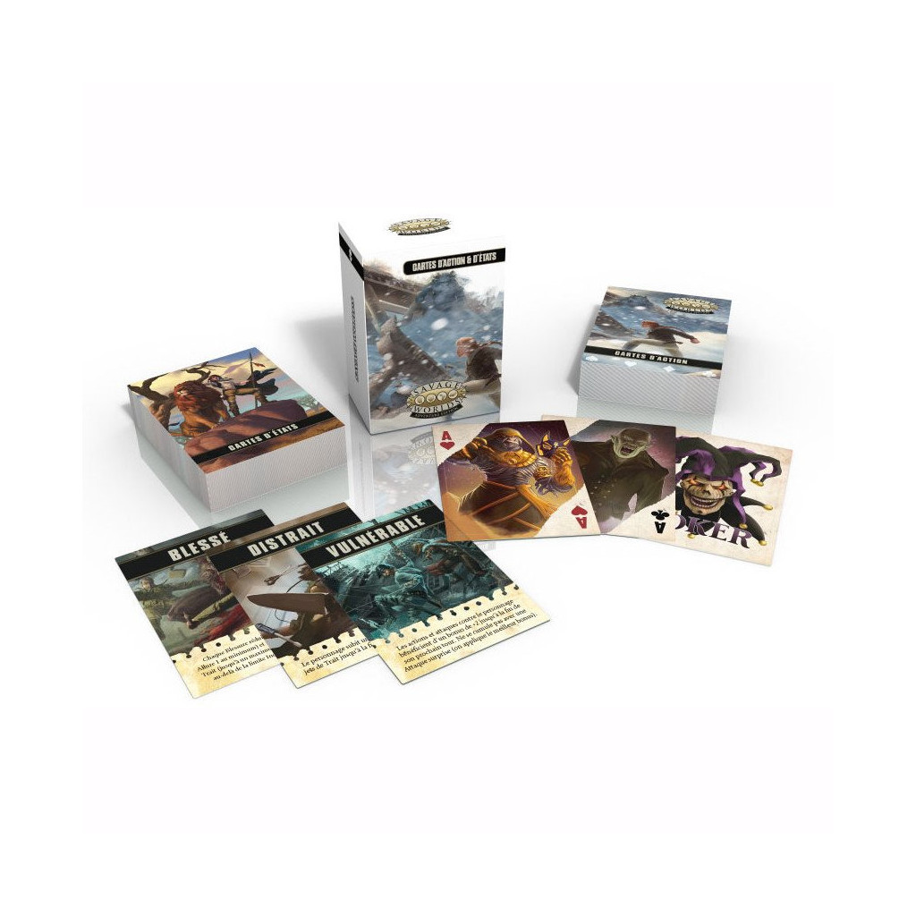 Savage Worlds Adventure Edition - Cartes de Jeu