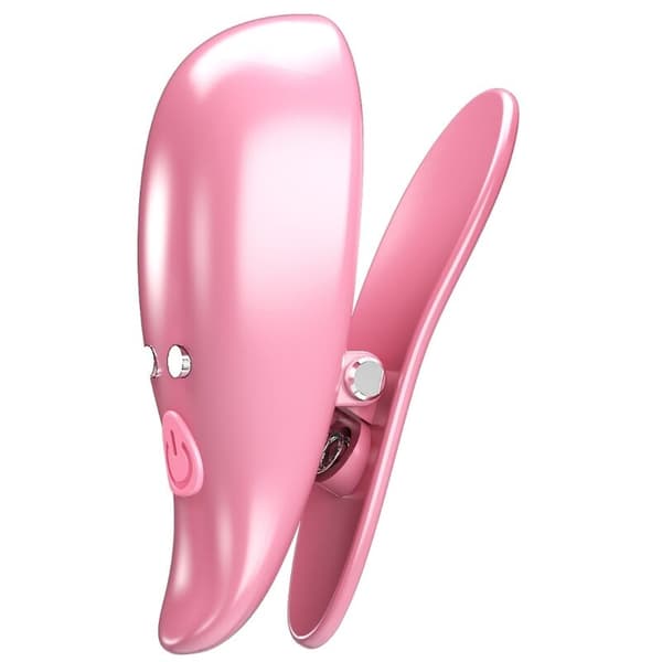 Pretty Love - Bladvibrerende brystvorteklemmer Rosa