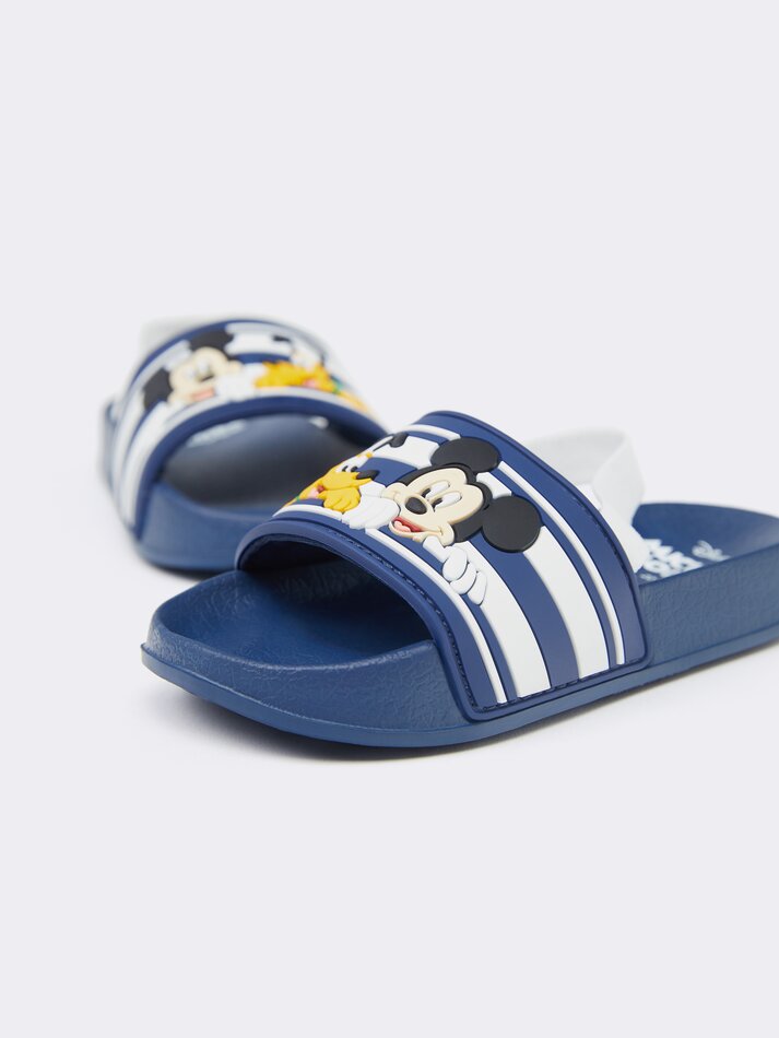 Chinelo de banheiro MICKE© &™PLUTO ©DS - Azul Marinho