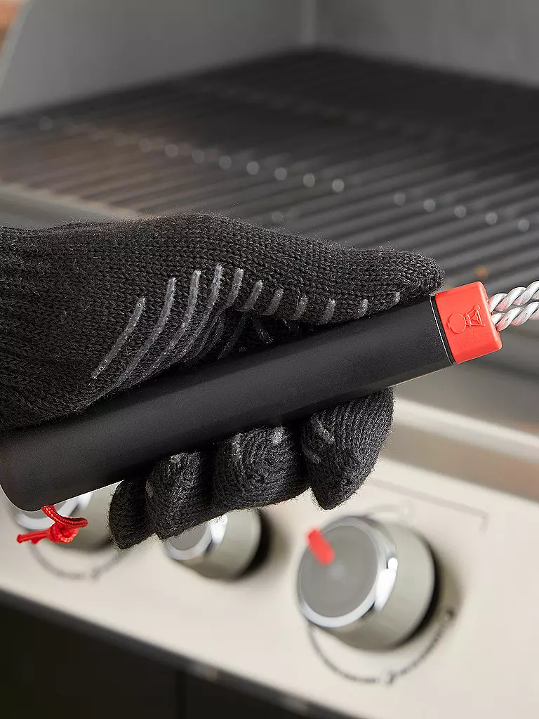 WEBER GRILL Grillbürste Dreiseitig 45cm schwarz
