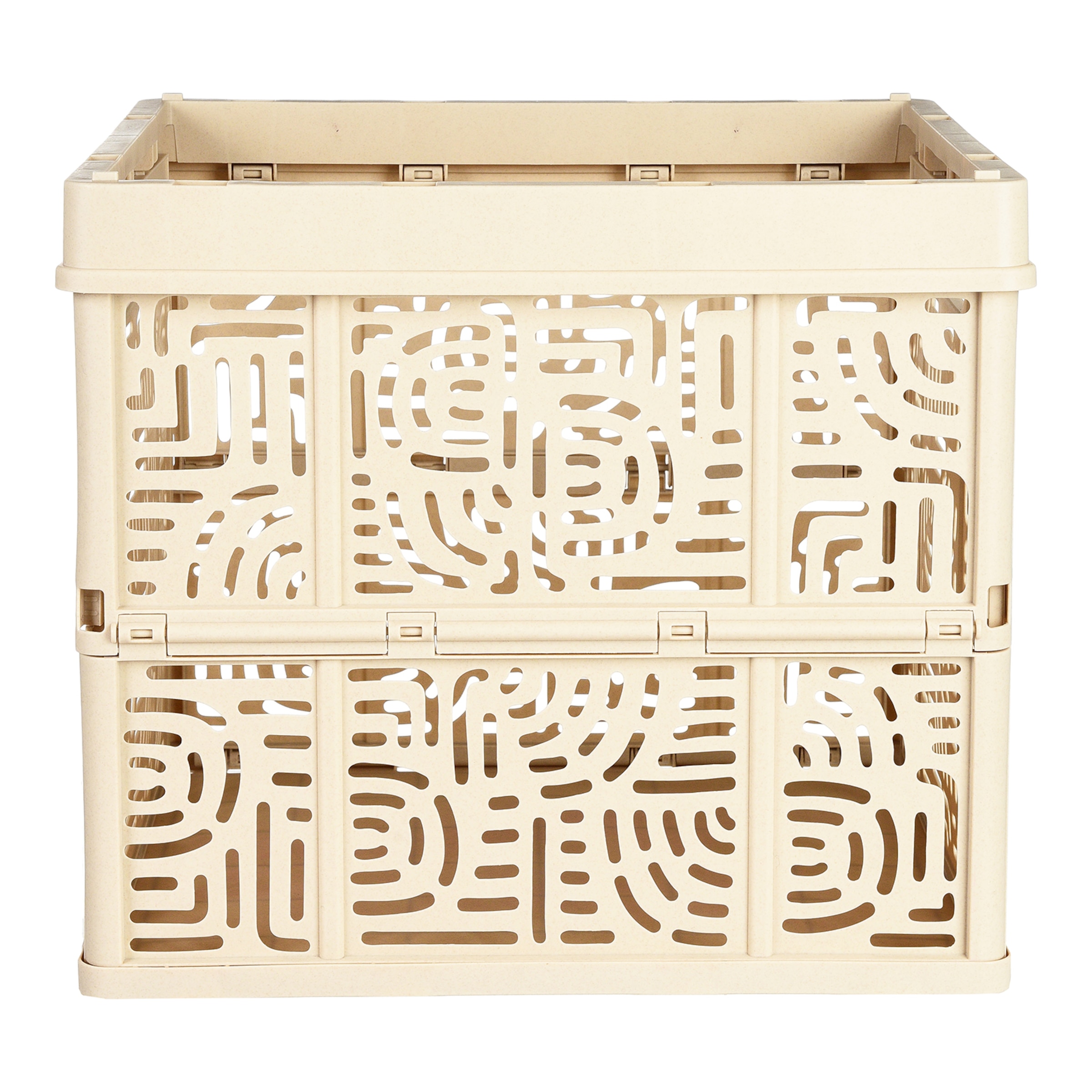 beige, B 38 x H 33 x T 33 cm