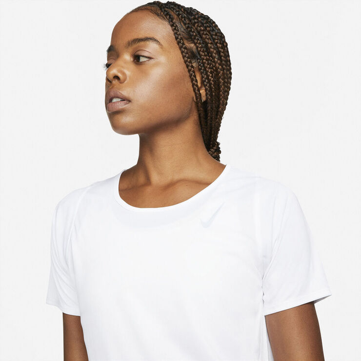 Nike Dri-FIT Race løbe T-shirt Hvid