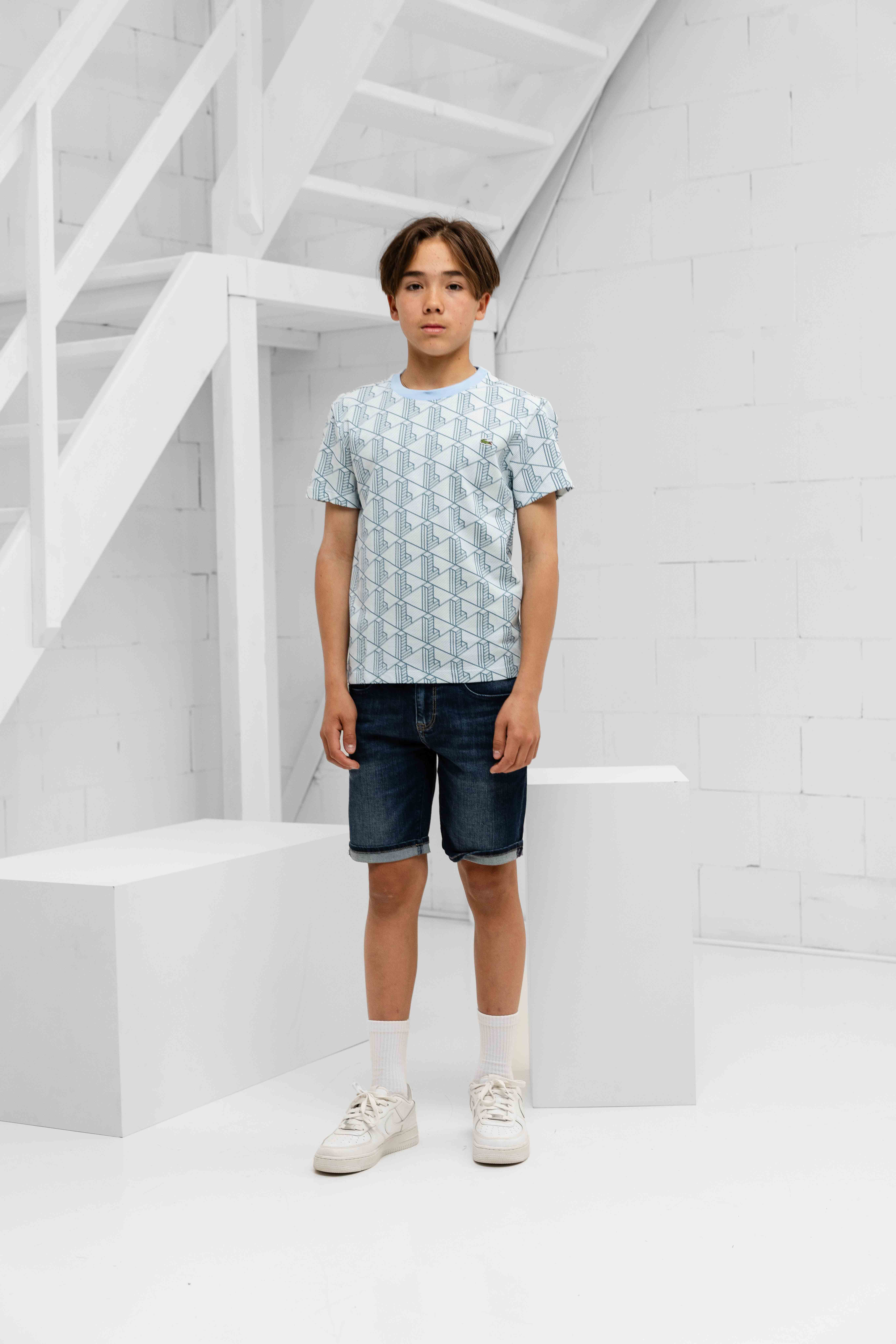 Vingino Charlie Icon Korte Broek Kids Donkerblauw