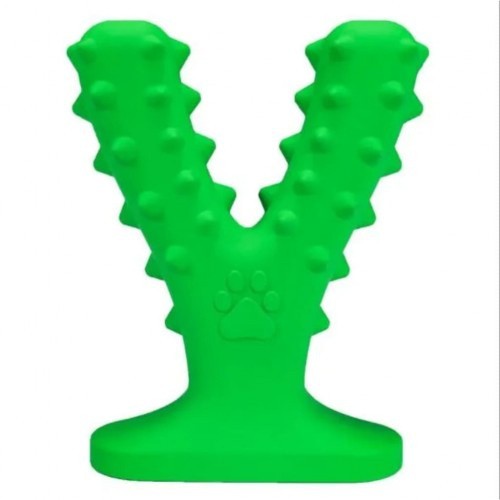 Brinquedo ecológico para limpeza dental de cães