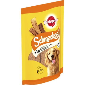 Pedigree Schmackos hondensnacks gevogelte 20 Stuks
