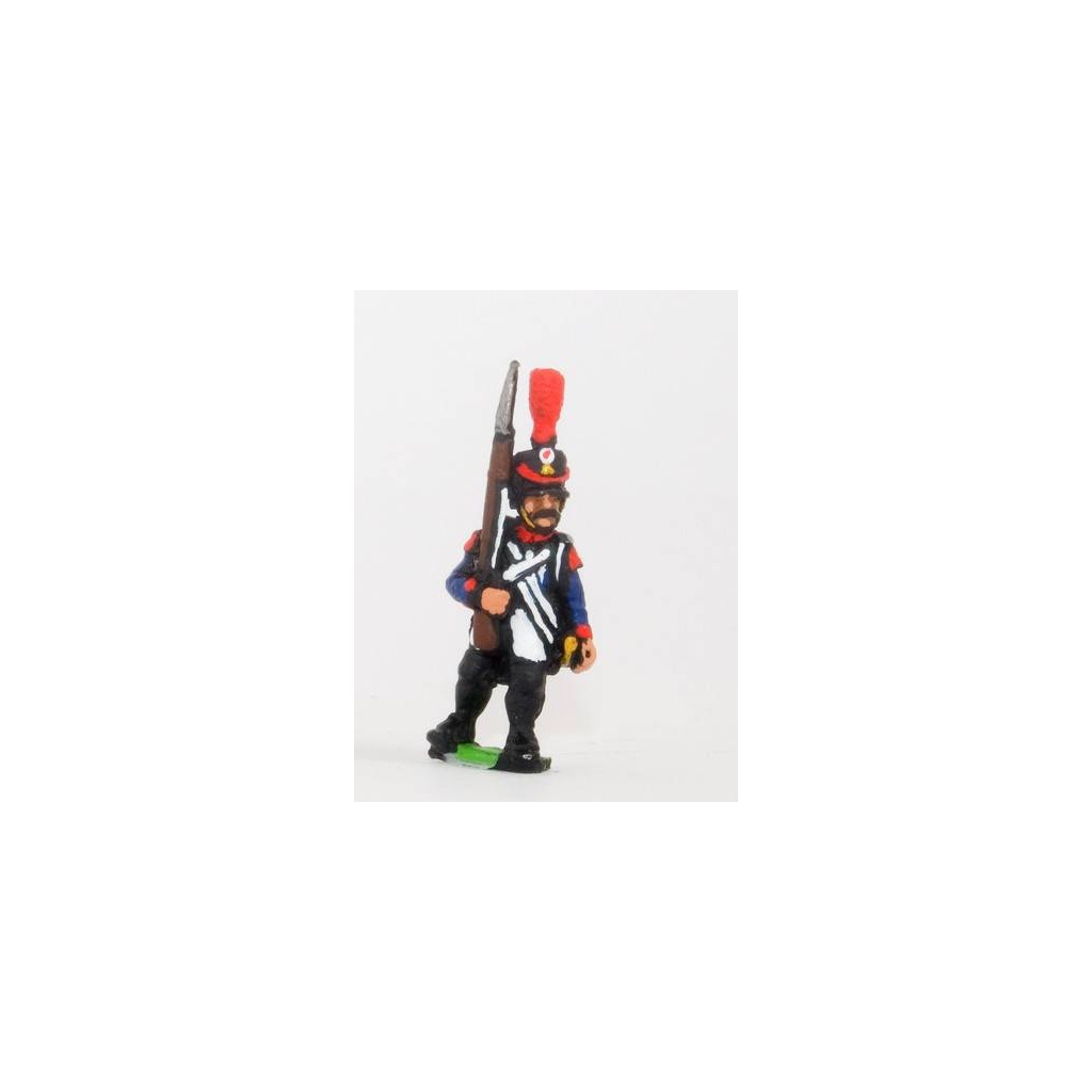 French: Line Infantry 1806-1812: Voltigeur in Shako, advancing with Musket upright