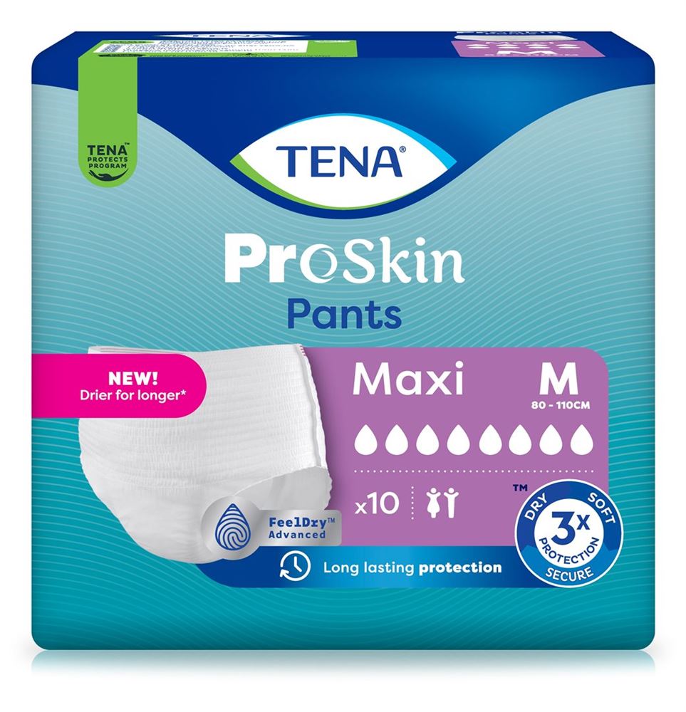 TENA Pants Maxi M 80-110cm 10 Stk