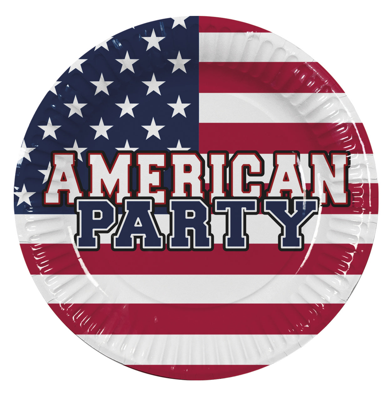 Borden American Party Papier 23cm 10st