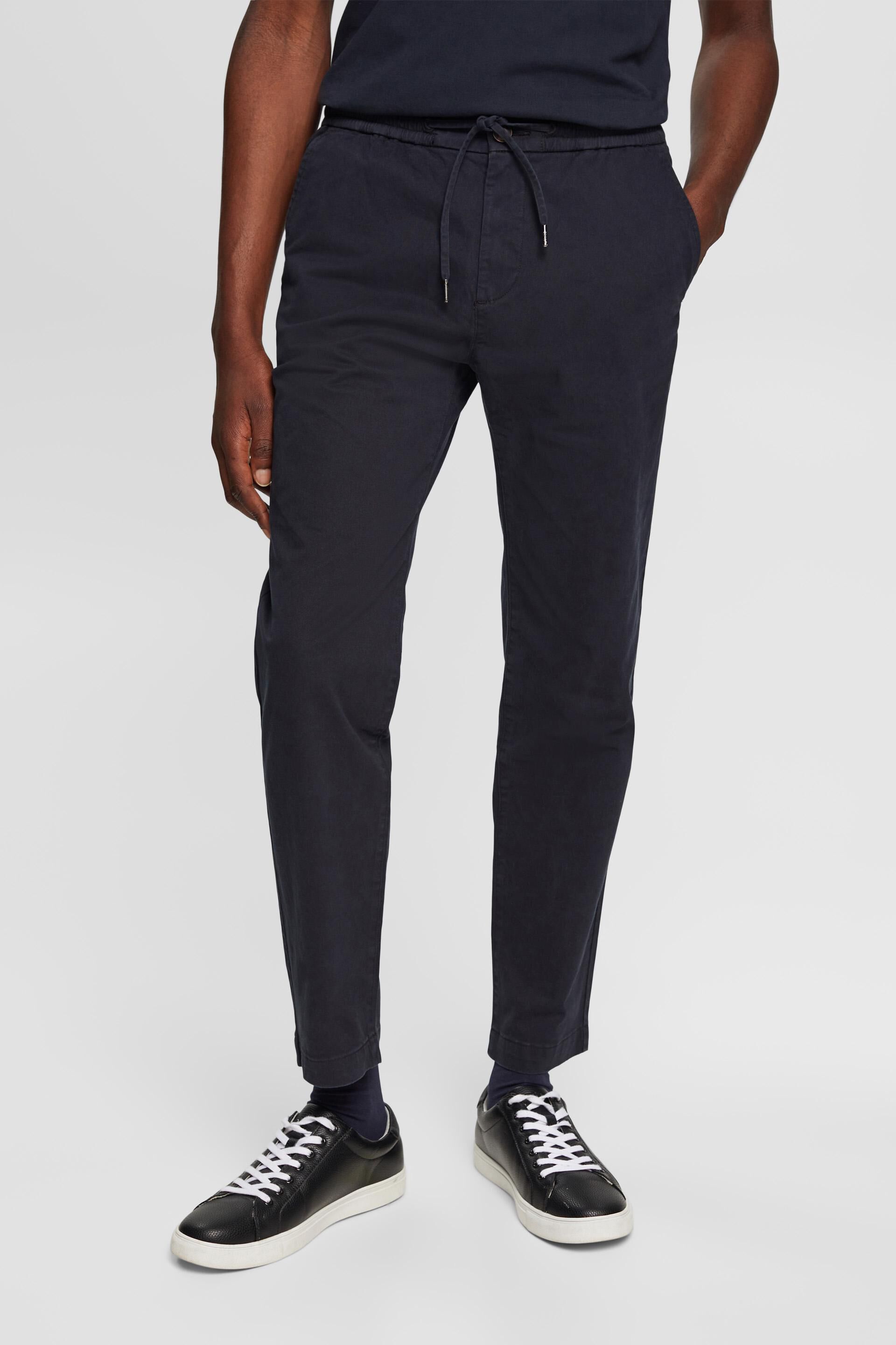 Chino à cordon coulissant à la taille
