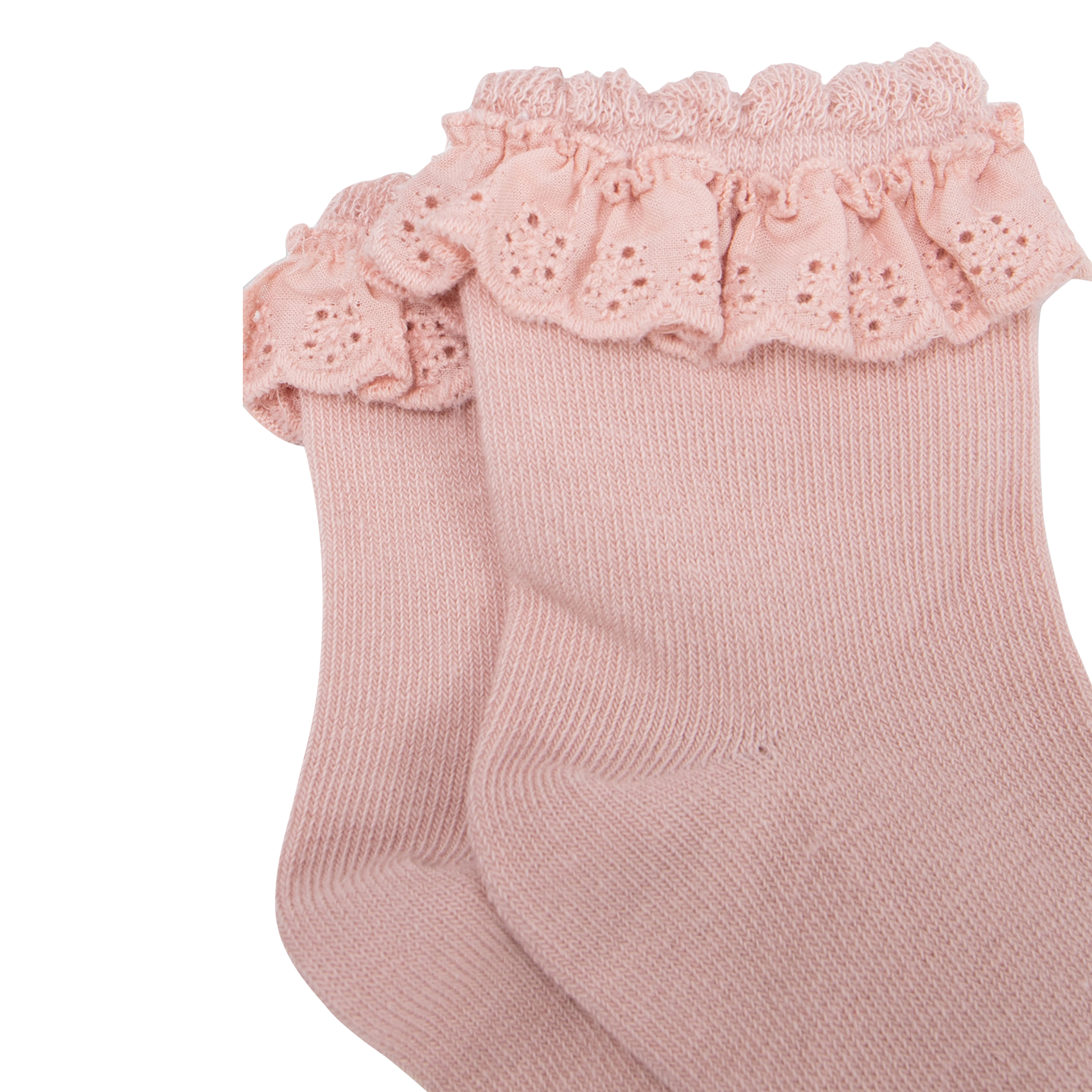 Lot de trois paires de chaussettes en coton mélangé | Blanc