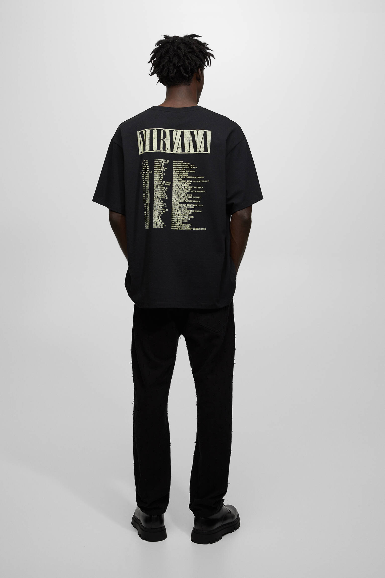 CAMISETA NIRVANA - PRETA