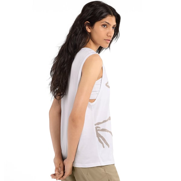 Débardeur ARC'TERYX BIRDMARK TANK WOMEN'S WHITE/FALLOW