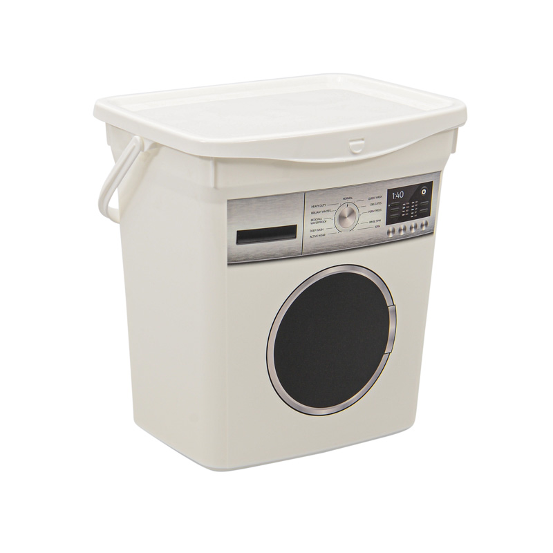 Boîte à lessive 6L blanche