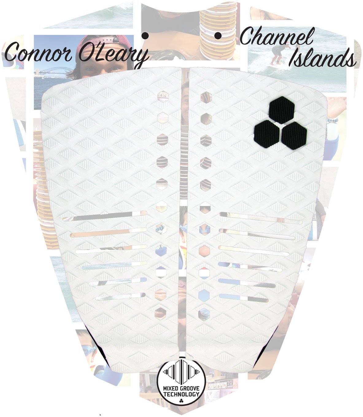 Channel Islands Connor O'Leary Flat pad - 2 pièces Black