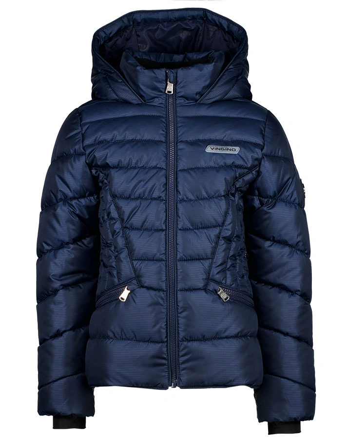 Steppjacke TUANA mit Kapuze in dunkelblau