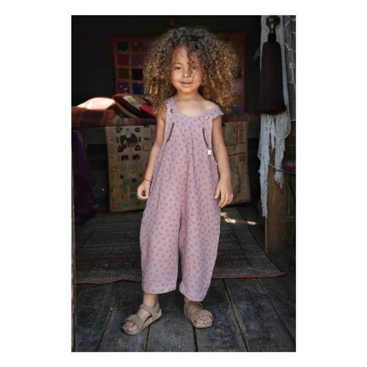 Lilinoa Salopette Ida Fleurie | Violet