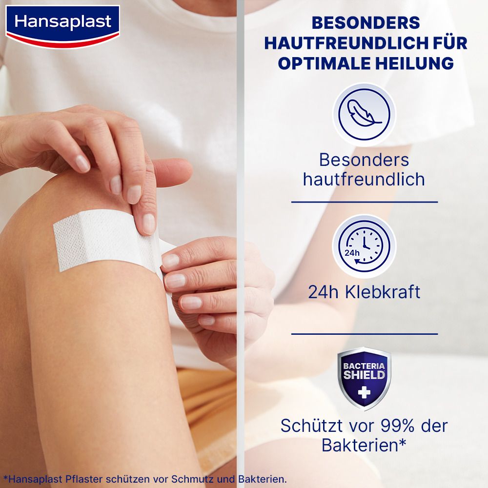 Hansaplast Sensitive Pflaster 5 m x 6 cm