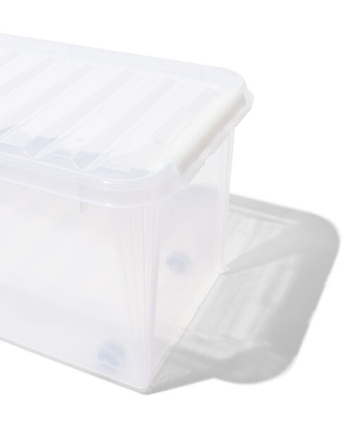 boîte de rangement 70L Paris transparent 72x40x38