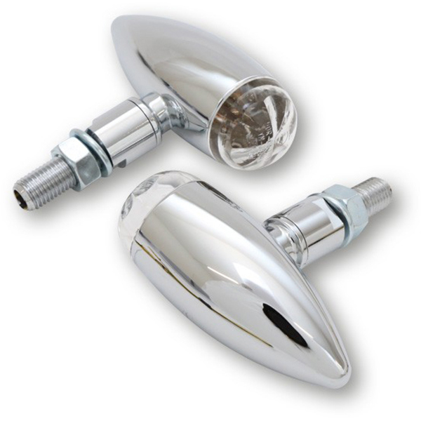 Highsider - Clignotants Led Micro-Bullet Chrome