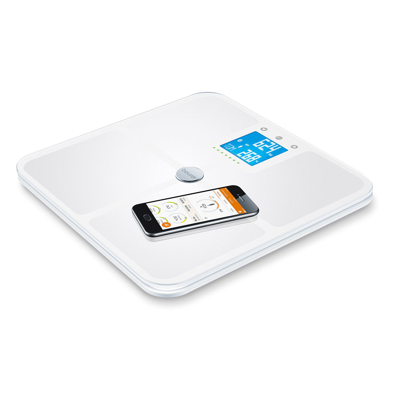 Beurer Pèse-personne Impédancemètre connecté blanc - 180 Kg