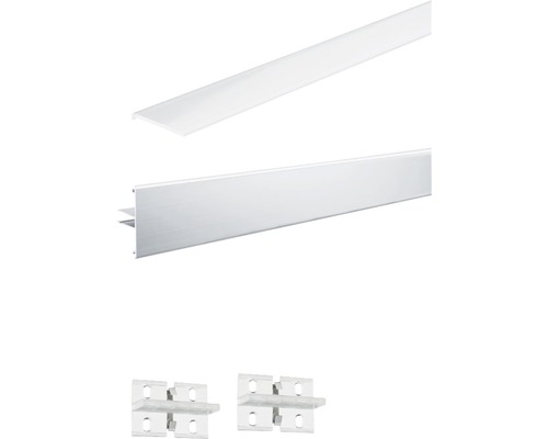 Paulmann Aluminium Profielset Duo met Clips + Diffuser 2,0 m