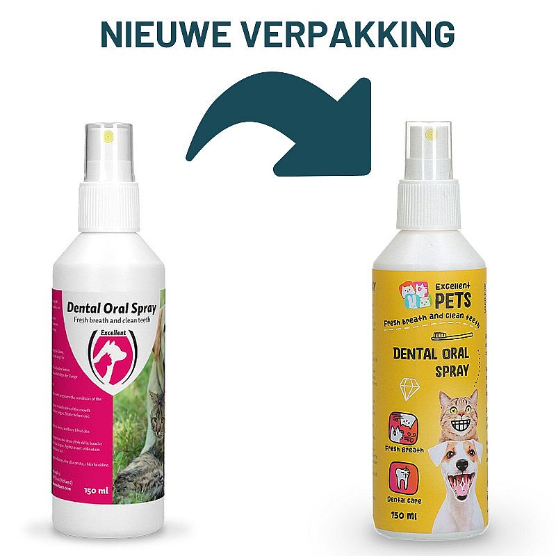Excellent Dental Oral Spray Hond Kat 150 ml | 10918