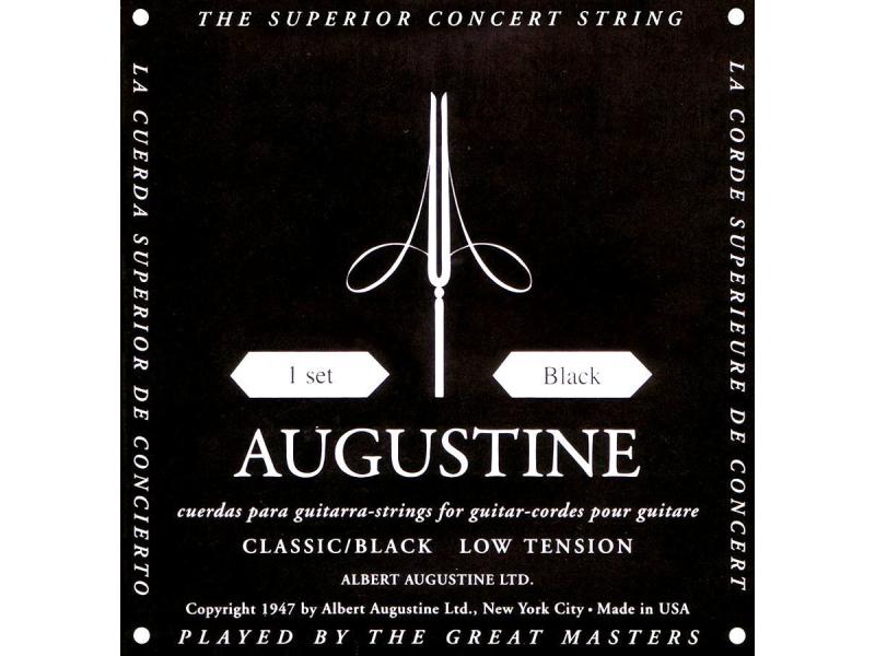 Augustine Gitarrensaiten Classic Black Soft Klassische Gitarre-Saiten
