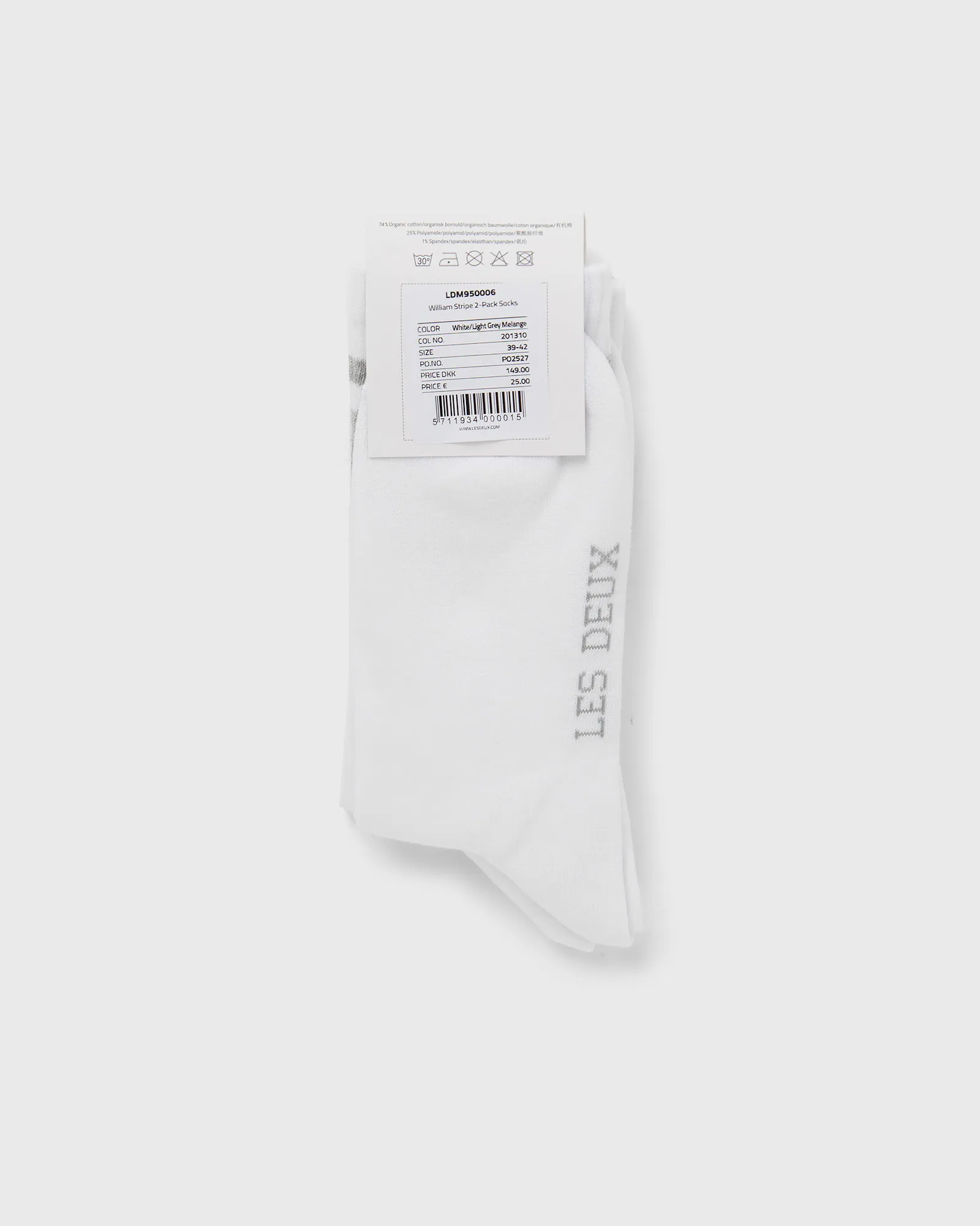 Les Deux William Stripe 2-Pack Socks