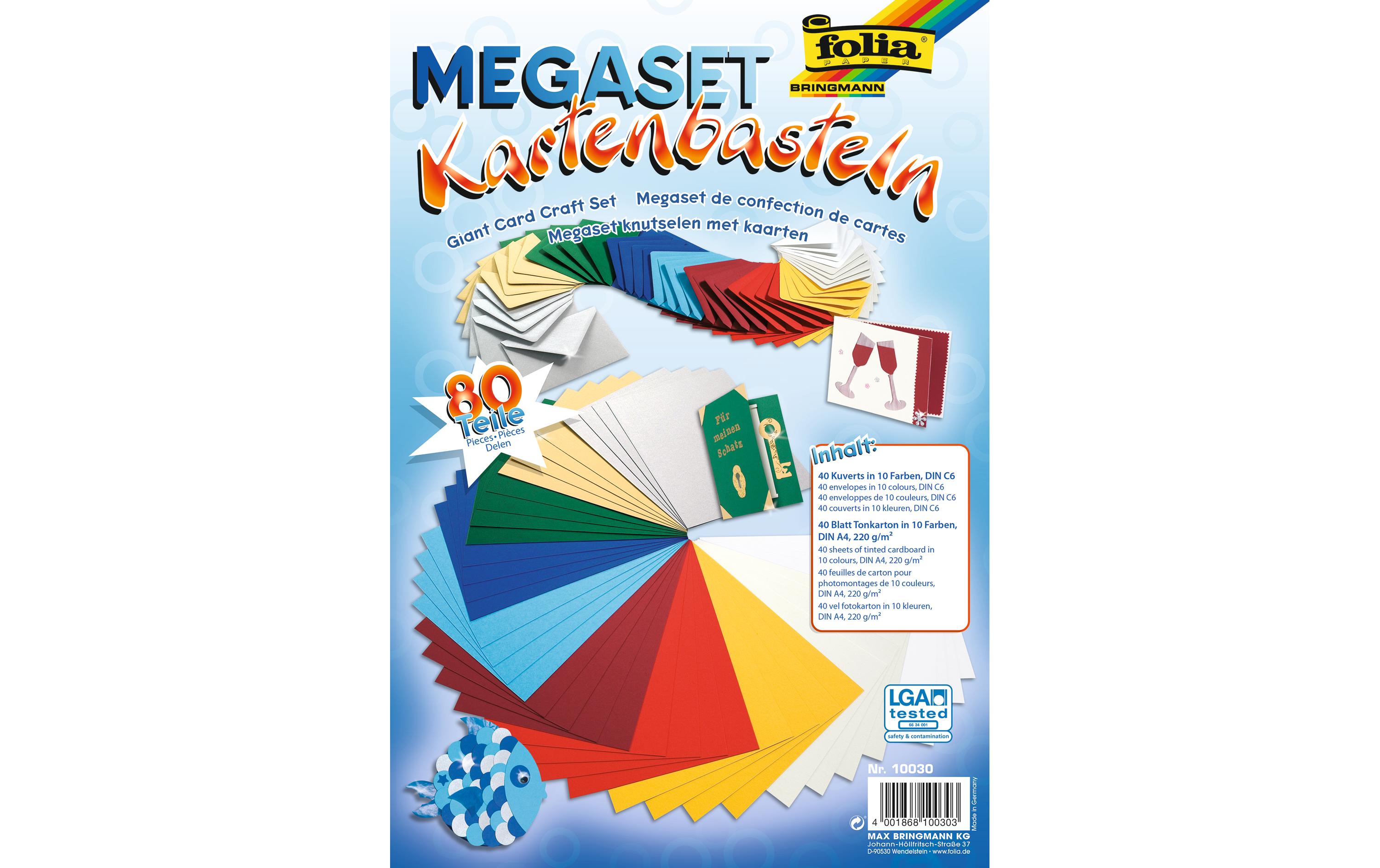 Blankokarte Megaset KartenbastelnMegaset zum Basteln