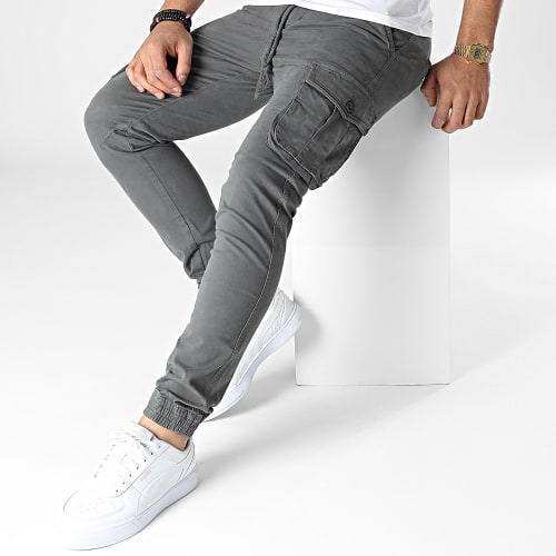 Pantalon Cargo XQ03 Gris Anthracite