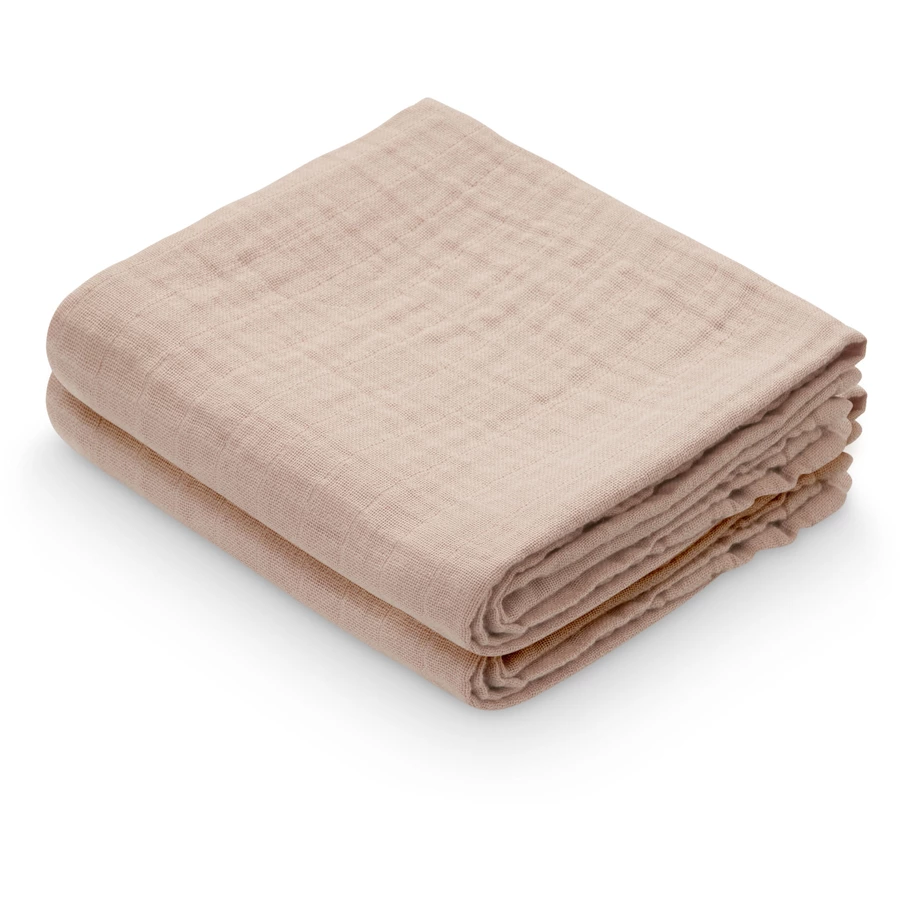 Cam Cam® COPENHAGEN Mulltuch 2er Pack Dusty Rose