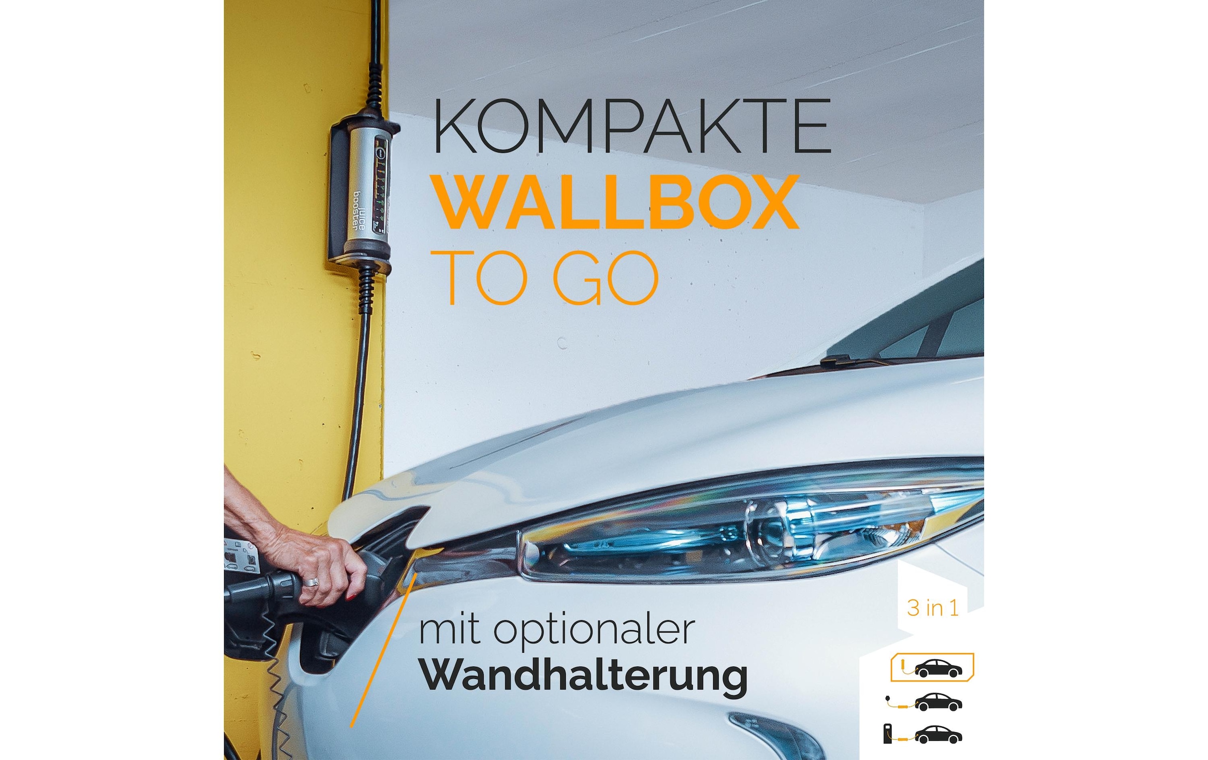 Solarmodul »Juice Technology Mobile Wallbox JUICE BOOSTER 2 Swiss Basic Set Typ1«