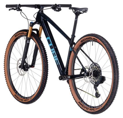 VTT Semi-Rigide Cube Elite C:68X SLT Sram XX1 Eagle AXS 12V 29'' Bleu Liquid