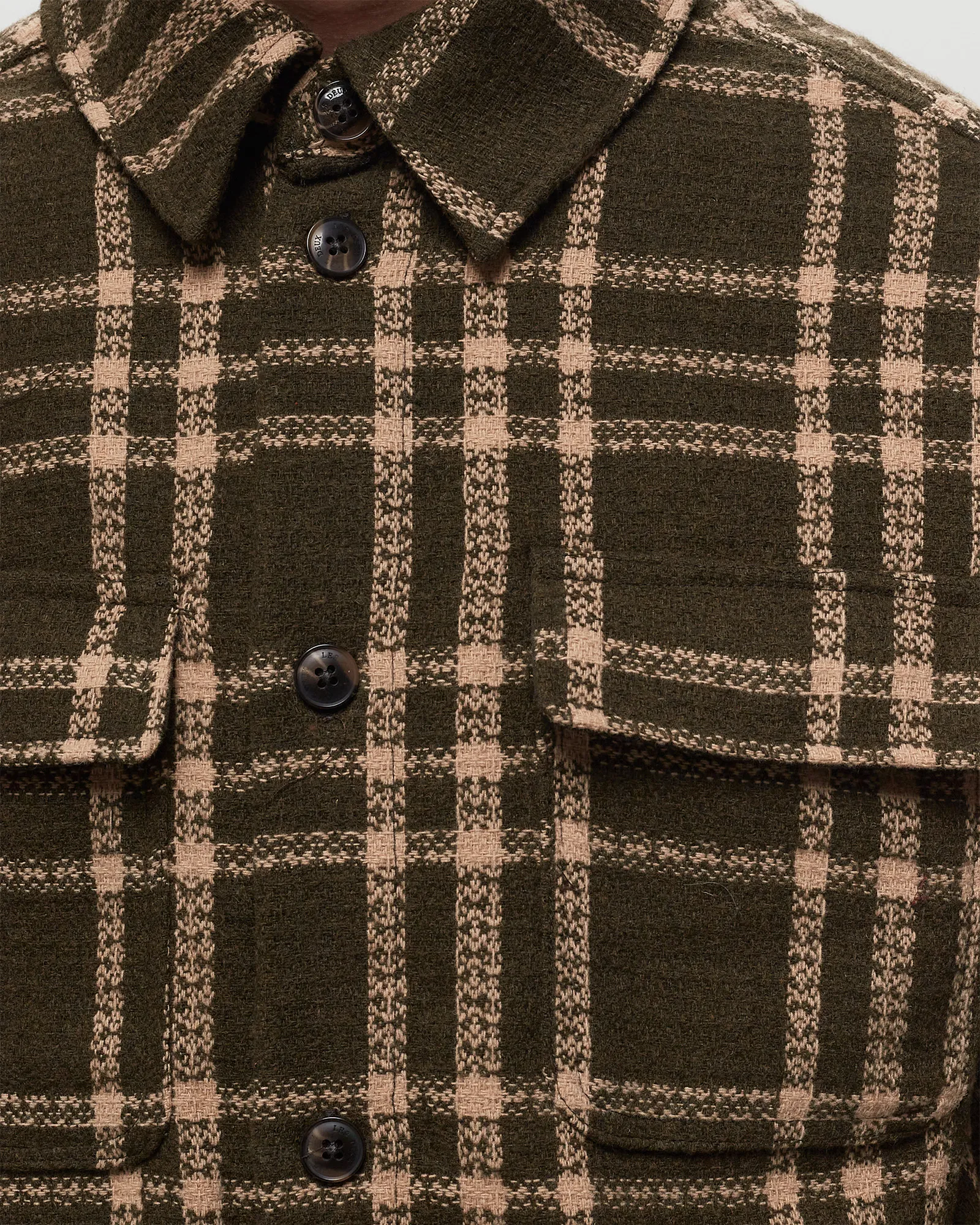 Les Deux Josiah Check Overshirt