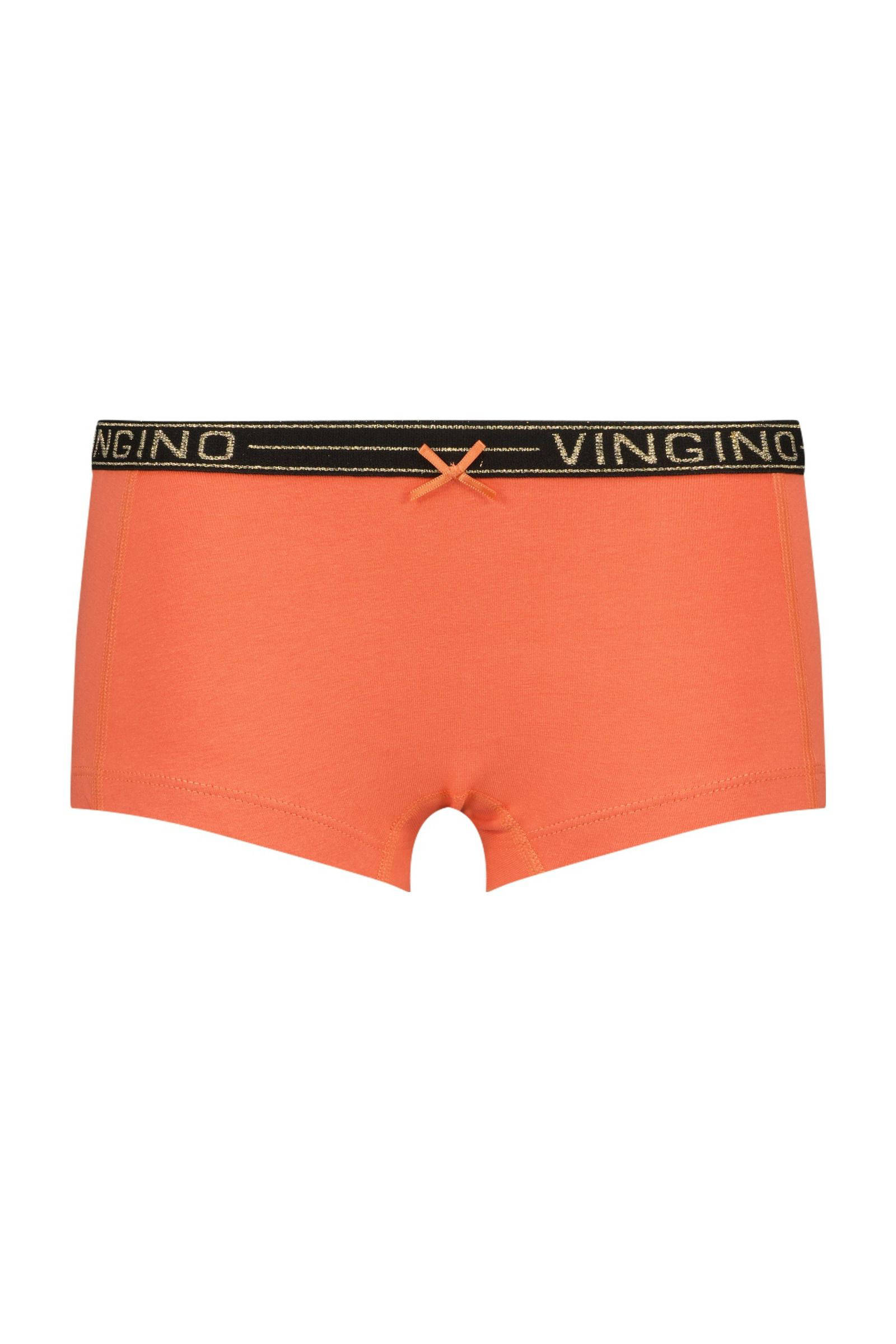 Vingino short Fantasy - set van 3 zwart/paars/oranje