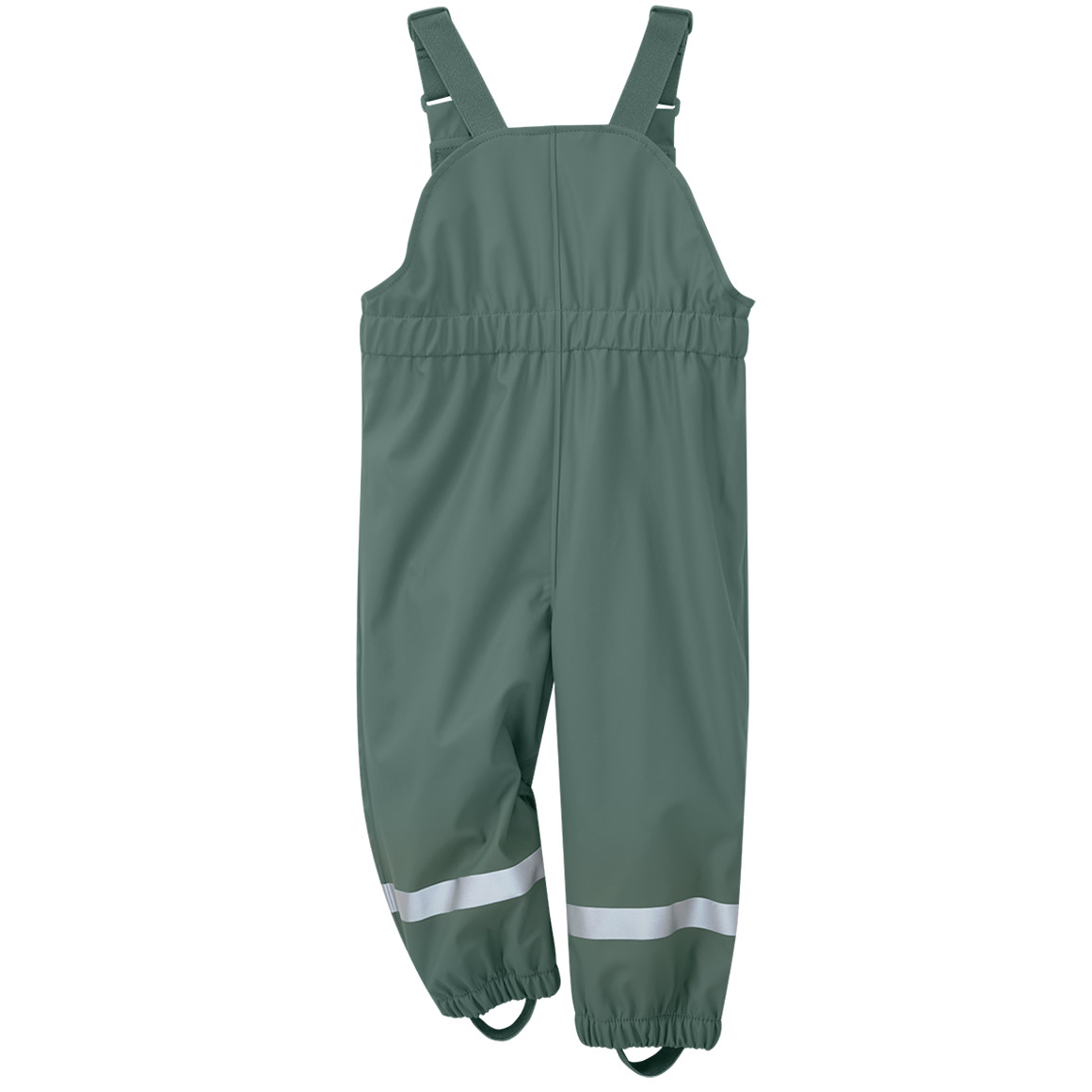 Topomini Baby Regenhose mit Beschichtung dunkelgrün