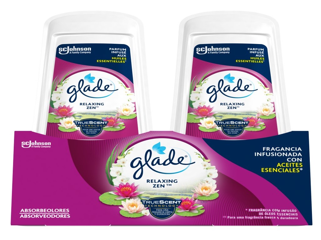 AMBIENTADOR GLADE ABS RELAXING ZEN 2 X 150G