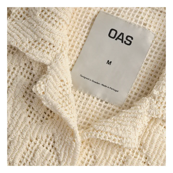 OAS Chemisette Atlas Crochet | Ecru