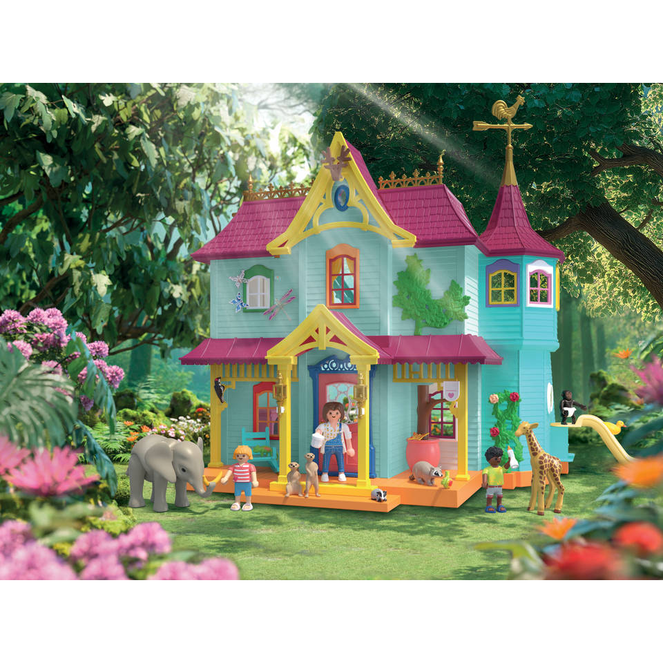 PLAYMOBIL Animals & Friends dierenhuis 71852