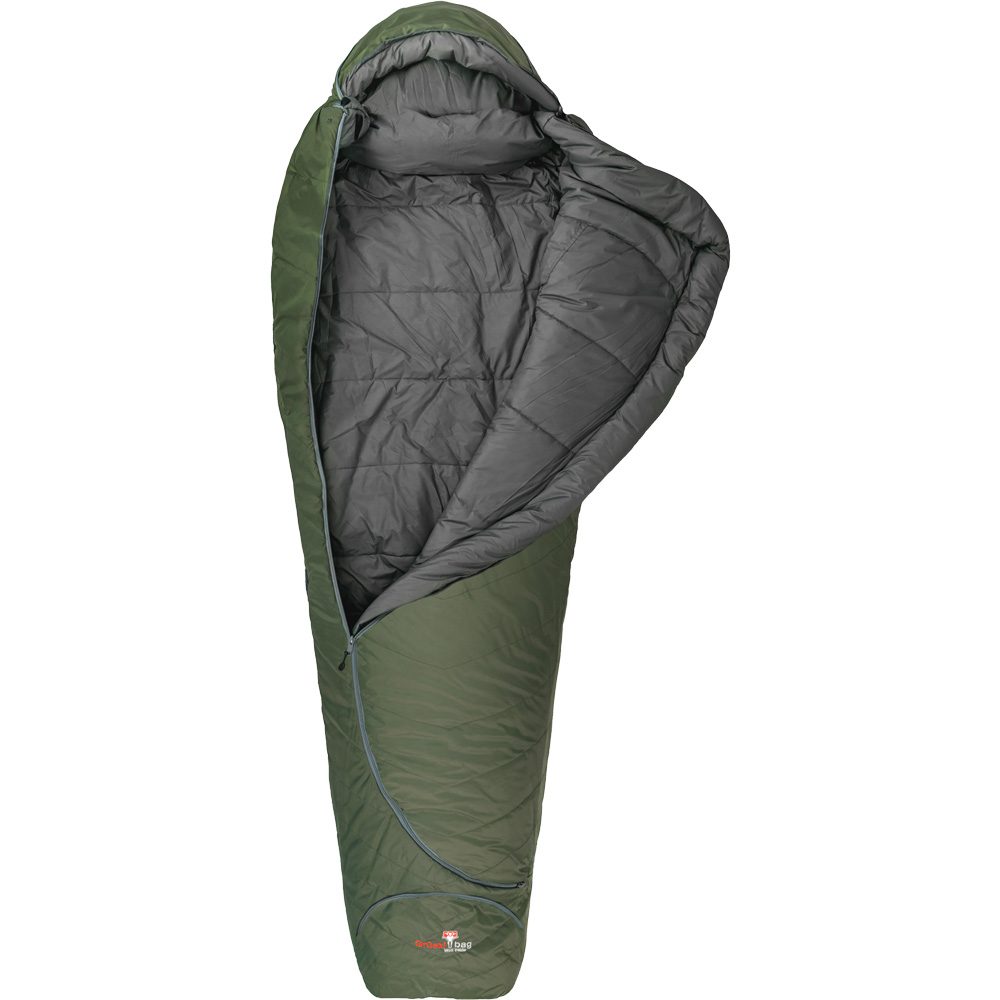 Grüezi Bag Biopod Wolle Survival Schlafsack greenery