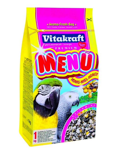 Vitakraft Papegaaien Premium Menu - Vogelvoer