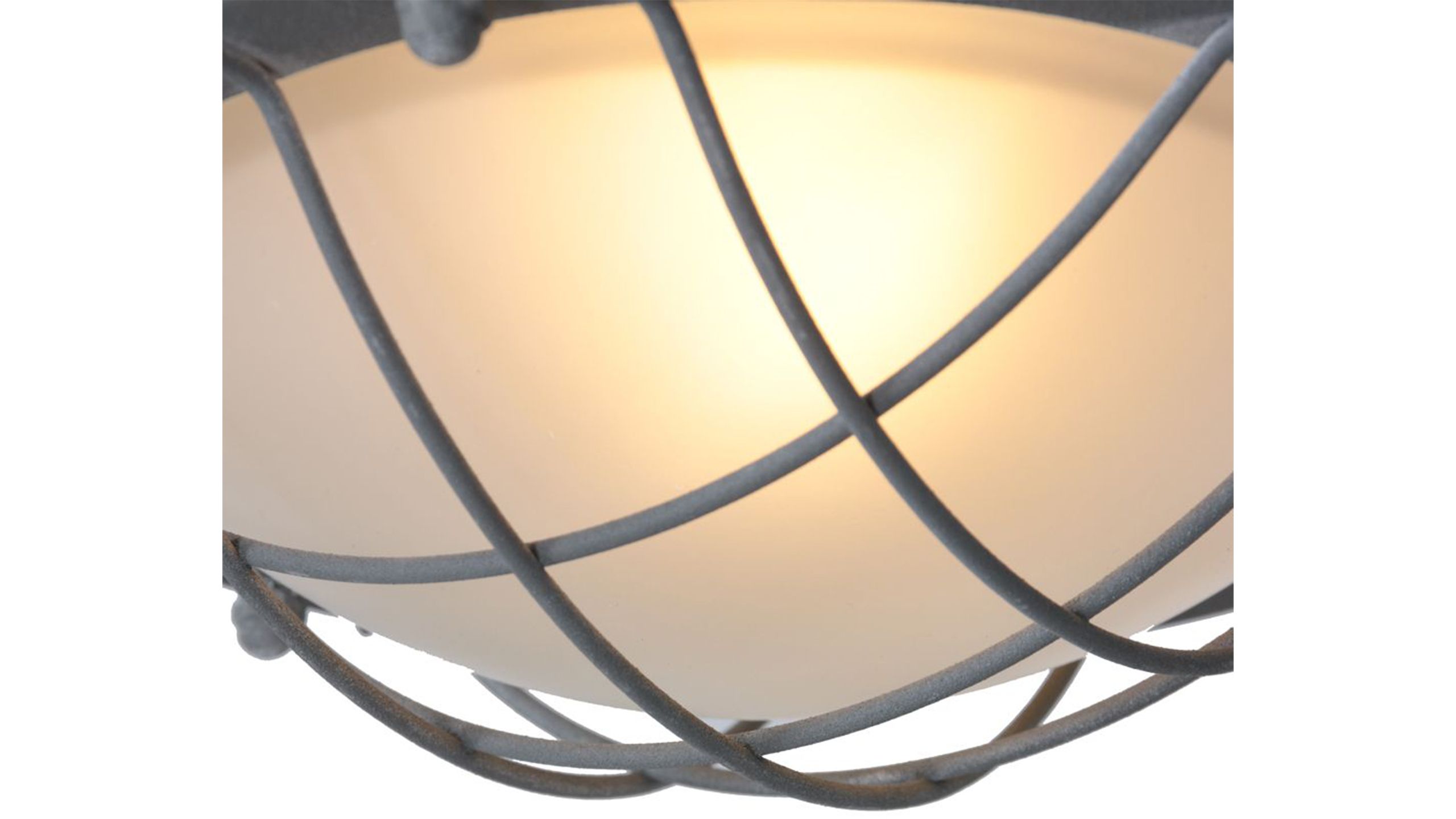 Plafondlamp 1357GR Lisanne Mexlite ⌀29  x H11 cm