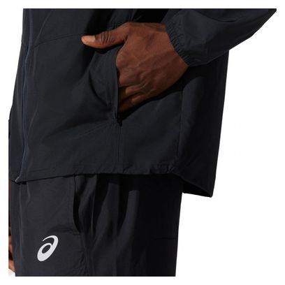 Veste coupe-vent Asics Core Run Noir