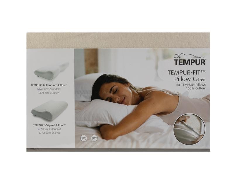 Tempur Kopfkissenbezug Original / Millennium Beige Tempur Kissenhülle