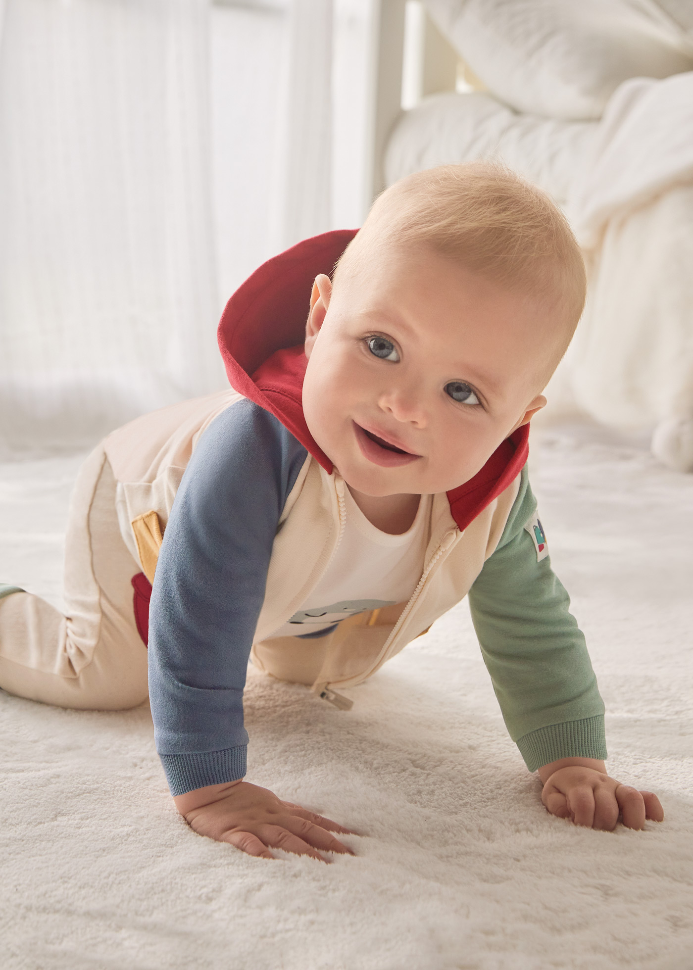 Conjunto de moletom de 3 peças Better Cotton para recém-nascidos