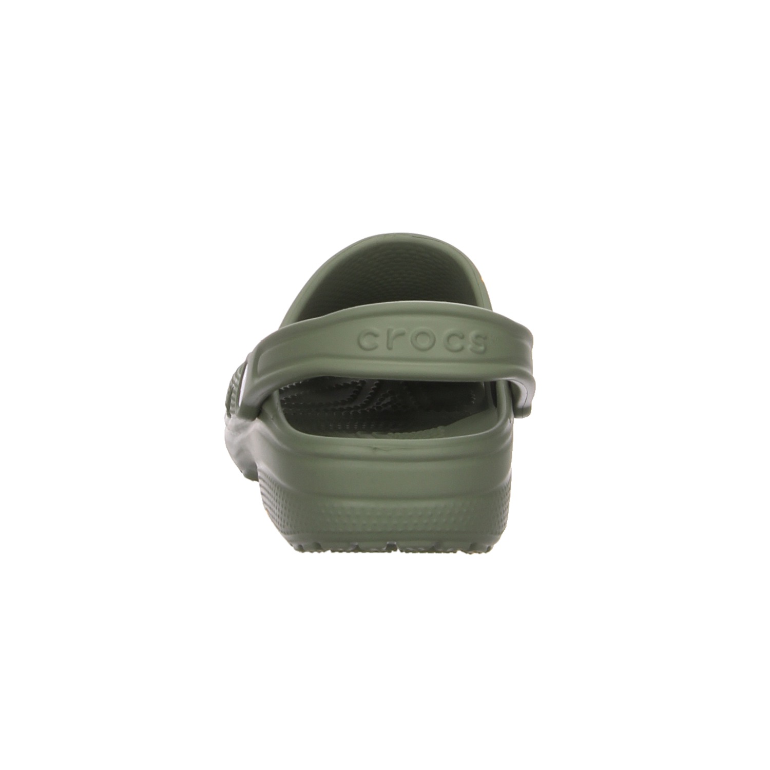 Crocs Pantolette grün grün