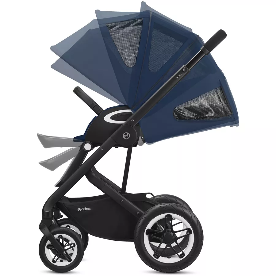 cybex GOLD Kinderwagen Talos S Lux Black Soho Grey