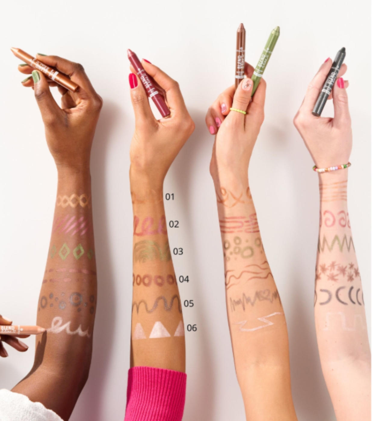 essence - Sombra em bastão Blend & Line - 06: Highlight your Life