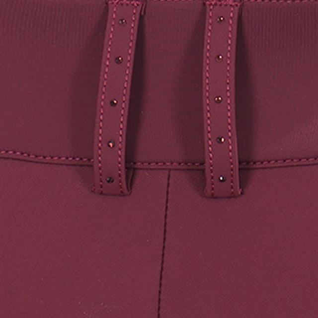 Paardrijbroek QUUR QKato Full Grip Donkerrood